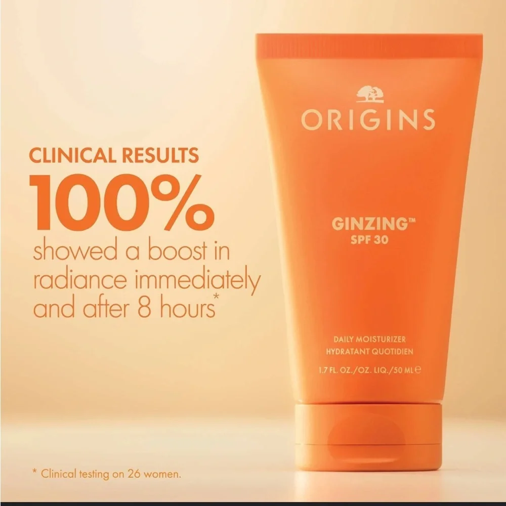 Origins Ginzing Daily Moisturizer SPF 30 1.7fl  NIB